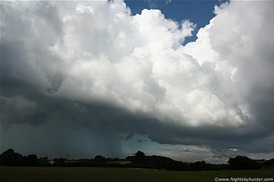 Breaking The Cap & High Based Funnel Cloud - Maghera August 4th 2012